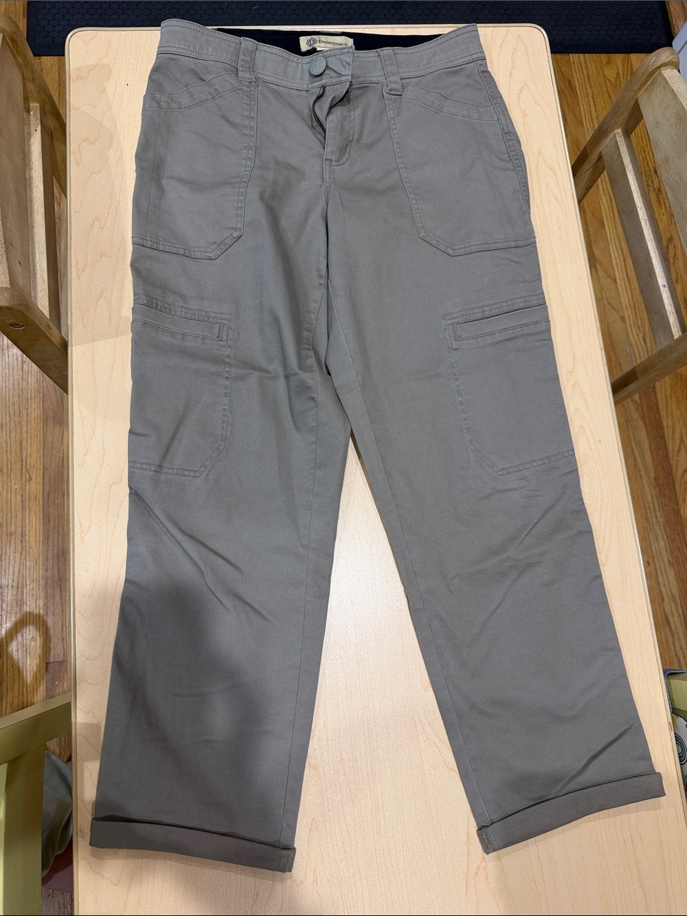 Democracy Brown Cargo Jeans